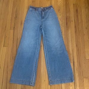 BCBG MAXAZRIA wide leg jeans